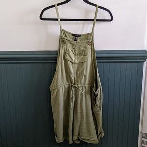 Green overalls